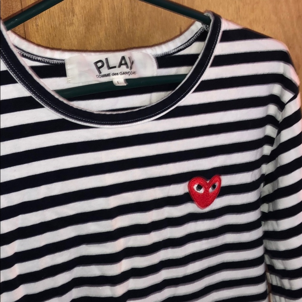 Comme Des Garçons striped L/S